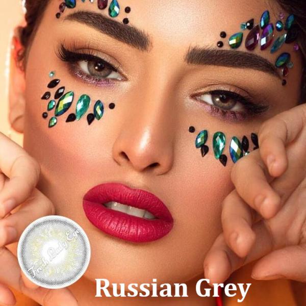 Russian Grey - Φακοί επαφής με χρώμα και βαθμούς μυωπίας