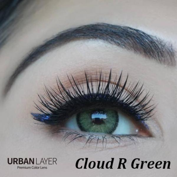 Cloud Green - Φακοί επαφής με χρώμα και βαθμούς μυωπίας